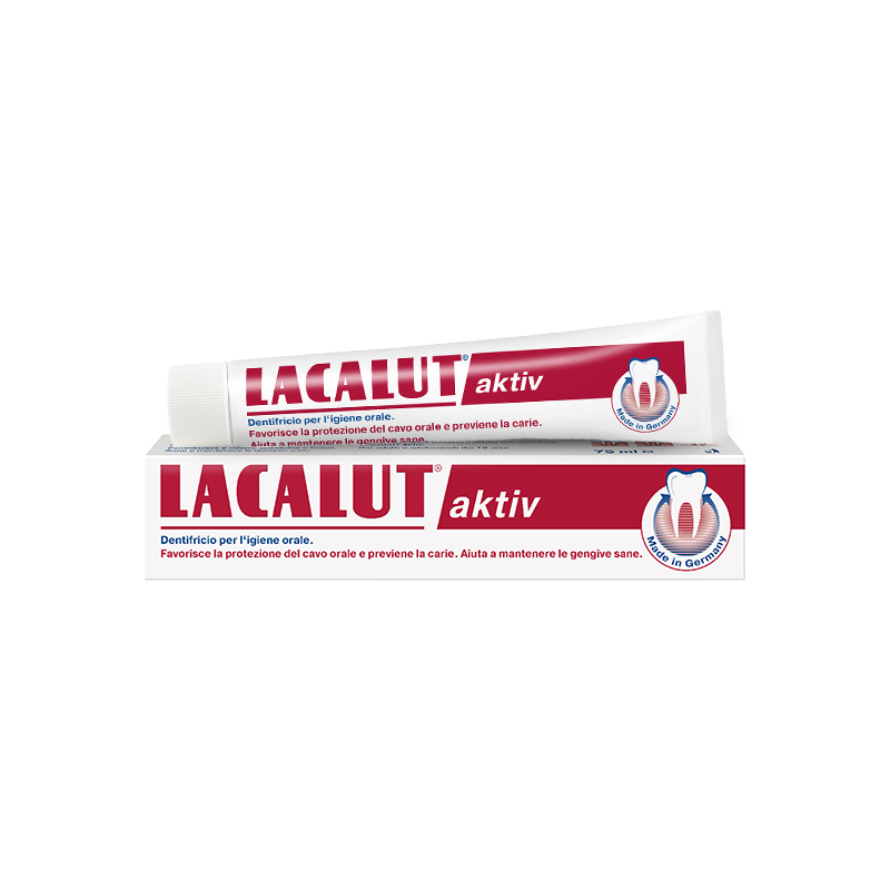 Lacalut Aktiv crema dentifricia anti placca