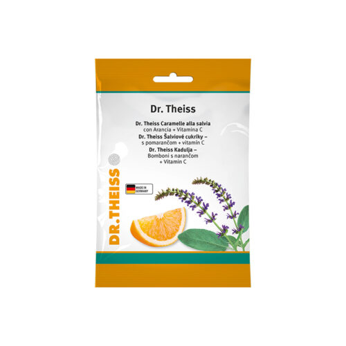 Dr. Theiss Bonbon salvia e arancio con Arancia + Vitamina C